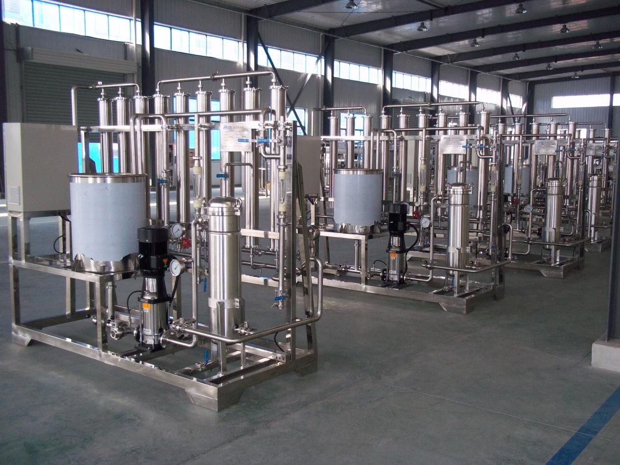 Installed Plum membrane separation system for biopharmaceutical and high-value process streams